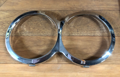 DUAL HEADLIGHT RIM CHROME